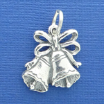 Wedding Bells Charm Sterling Silver