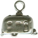 Camper Trailer RV Sterling Silver Charm Pendant