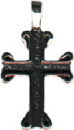 Cross Sterling Silver Charm Pendant