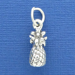Sterling Silver Pineapple Charm Small