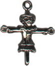 Halloween: Scarecrow 3D Sterling Silver Charm Pendant