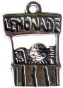 Lemonade Stand Sterling Silver Charm Pendant