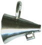 Megaphone Charm Sterling Silver Medium