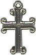 Cross Small Sterling Silver Charm Pendant
