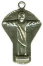 Religious Christian Jesus Christ Sterling Silver Charm Pendant