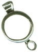 Wedding Ring 3D Sterling Silver Charm Pendant Favor for Wedding Charm Bracelet
