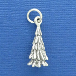 Christmas Tree Charm Sterling Silver