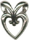 Heart Sterling Silver Charm