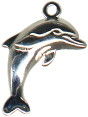 Dolphin Sterling Silver Charm