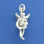 Guardian Angel Ballerina Charm Sterling Silver