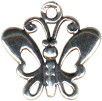 Butterfly Sterling Silver Charm Pendant
