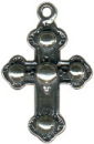 Cross Sterling Silver Charm