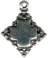 Cross Sterling Silver Charm