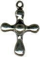 Cross Sterling Silver Charm