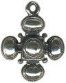 Cross Sterling Silver Charm