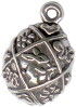 Easter Egg Sterling Silver Charm