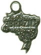 Travel: Brazil Sterling Silver Charm Pendant