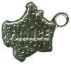 Travel: France Sterling Silver Charm Pendant