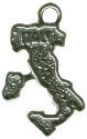 Travel: Italy Sterling Silver Charm Pendant