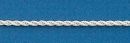040 Diamond Cut Rope Chain Sterling Silver Necklace 20 Inch
