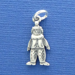Sterling Silver Clown Charm