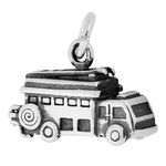 Fire Truck Charms Sterling Silver