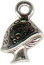 Sterling Silver Mushroom Charm Tiny