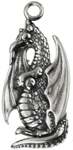 Dragon Sterling Silver Charm Pendant