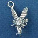 Fairy Fling 3D Sterling Silver Charm Pendant