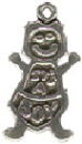 Baby Boy Sterling Silver Charm