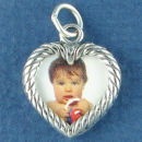 Photo Charm Sterling Silver Image