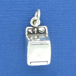 Sterling Silver Washing Machine Charm