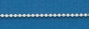 180 Ball Bead Chain Sterling Silver Necklace 18 Inch