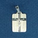 Sterling Silver Medium Christian Cross Pendant