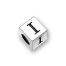 Sterling Silver Alphabet Beads I 7mm Letter Beads
