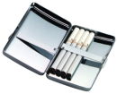 Cigarette Case in Silver Tone