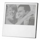 Picture Frame  fits 4" x 6" Polished Silver Tone