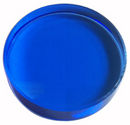 Round Blue Crystal Paperweight