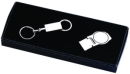 Money Cip and Key Holder Gift Set Silver Tone