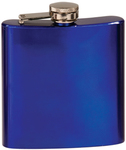 Liquor Flask Sapphire Blue Glossy Finish