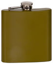 Liquor Flask Olive Green Matte Finish