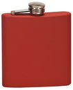 Liquor Flask Red Matte Finish