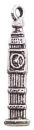 Big Ben Charm in Antique Silver Pewter Travel Charms