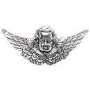 Raphael Angel Charm in Antique Silver Pewter