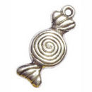 Hard Candy Charm in Antique Silver Pewter