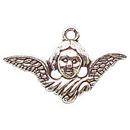 Small Raphael Angel Charm in Antique Silver Pewter