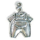 Baby Charm Jumper Outfit in Antique Silver Pewter