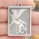 Griffin Pendants Bulk in Antique Pewter