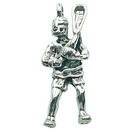 lacrosse Charms Wholesale in Silver Pewter