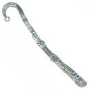 Sports Theme Bookmark in Antique Silver Pewter